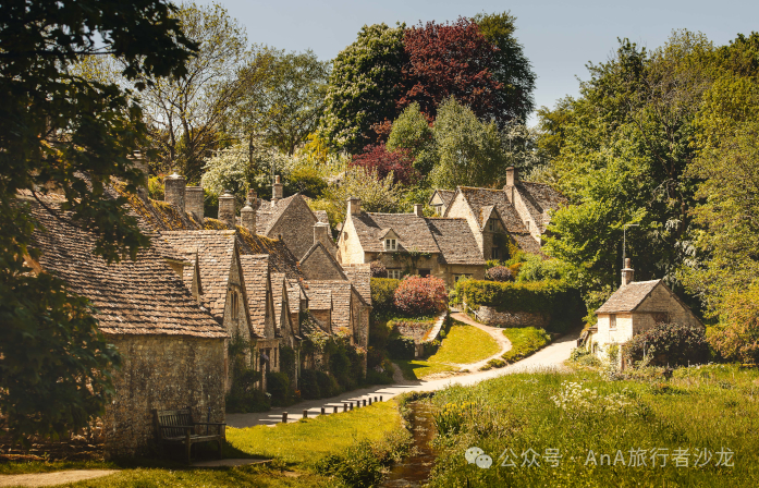 Arlington Row and countryside